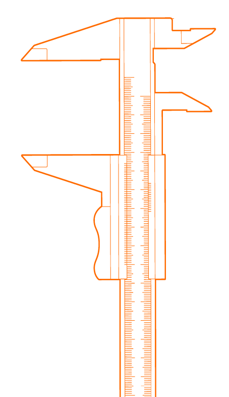 Pied à coulisse
