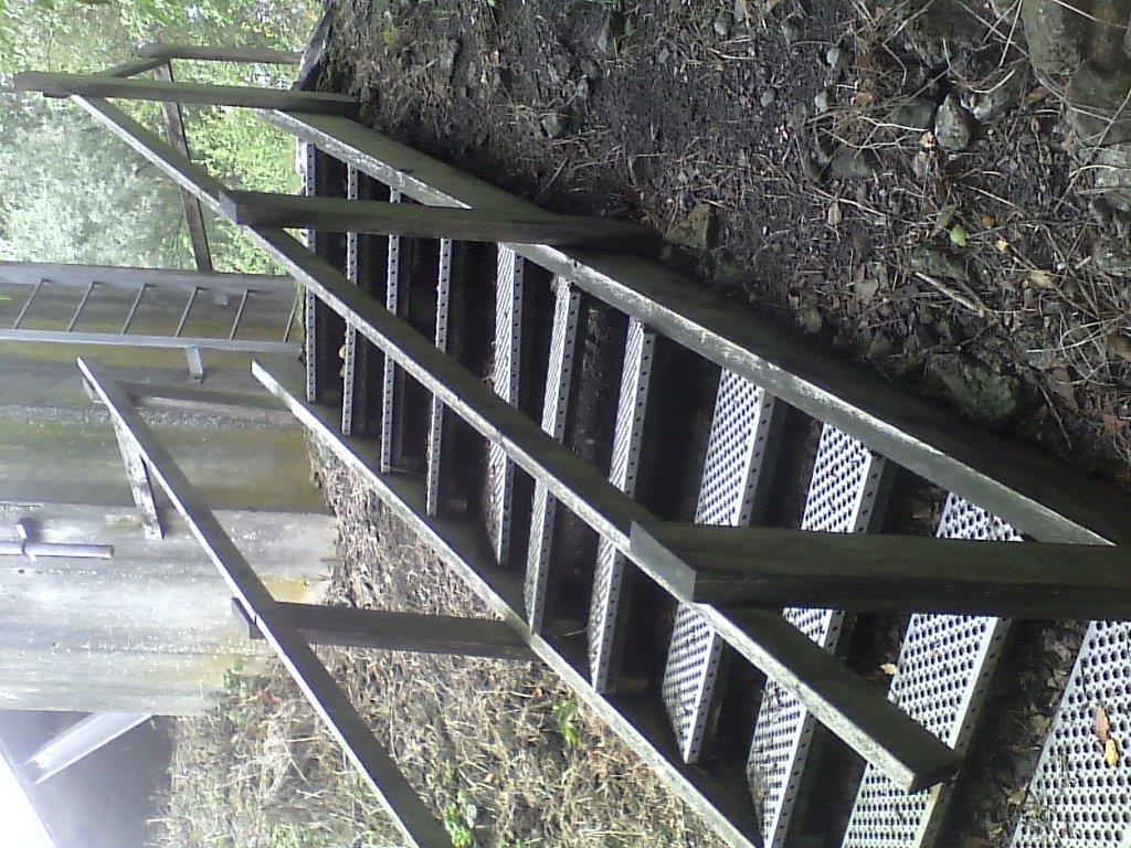 Escalier avant intervention